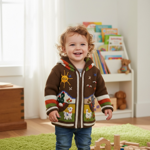 Brown Cardigan
