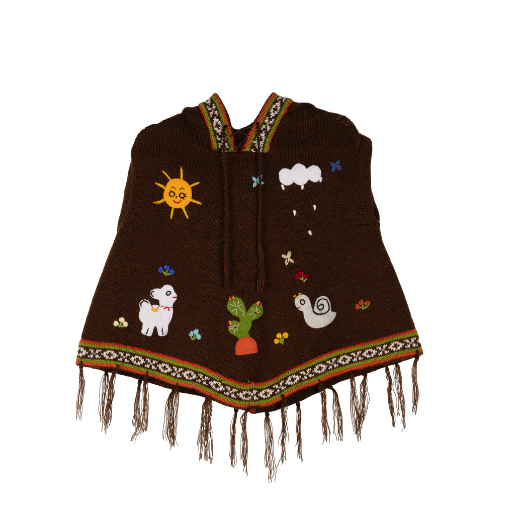 Brown Poncho