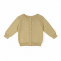 Lime Cardigan with Bottons