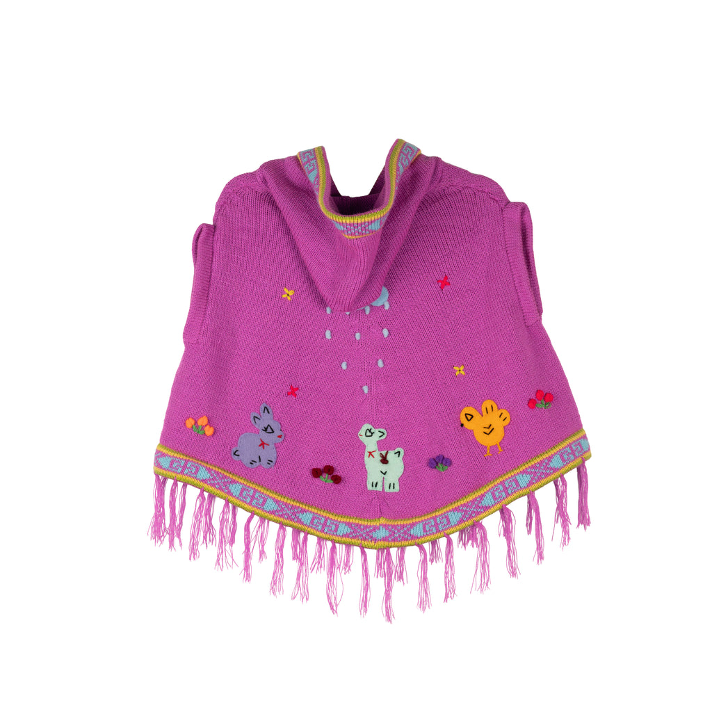 Lilac Poncho