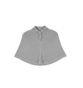 Grey Poncho with Hood
