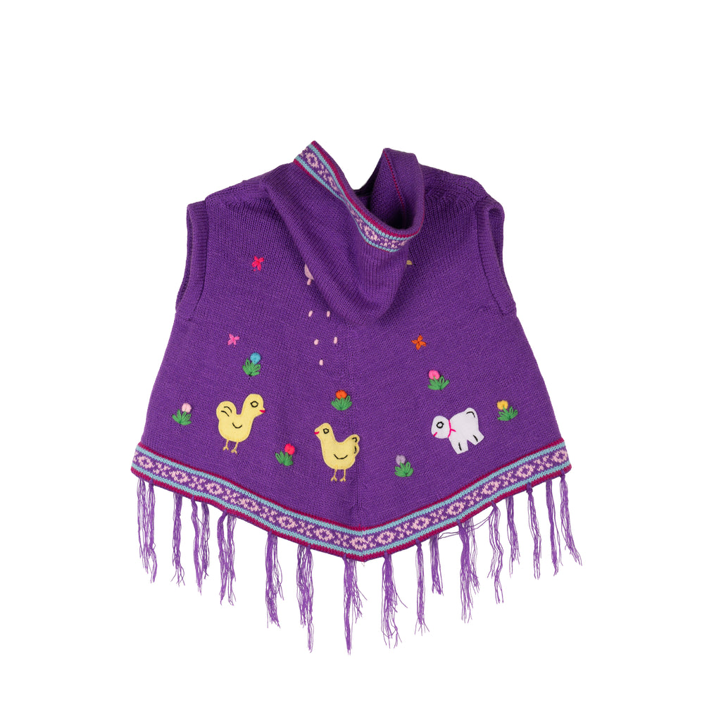 Purple Poncho