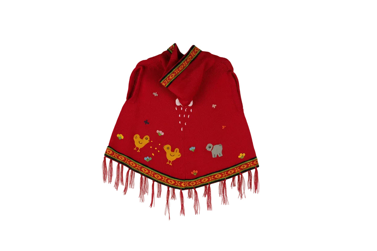 Red Poncho